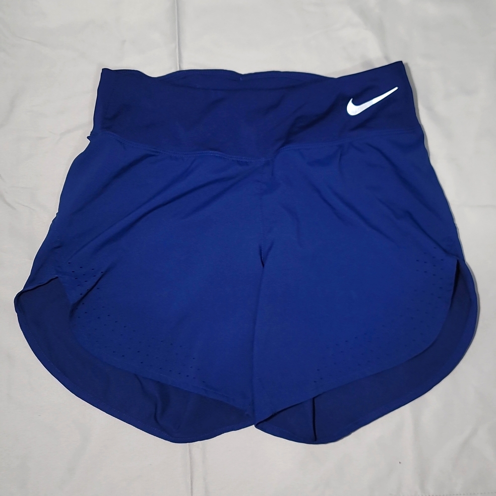 Nike Women's Flex Dri-FIT Eclipse 5" Running Shorts Blue XS